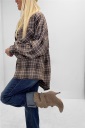 camicia in flanella a quadri lio